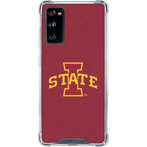 Iowa State University Primary Logo Galaxy S20 FE Clear Case